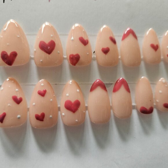 2 Sets Of Pink Gradient Press-On Nails - Picture 4 of 4